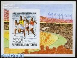 Chad 1976 Olympic Games Montreal S/s, Imperforated, Mint NH, Sport - Athletics - Olympic Games - Otros & Sin Clasificación