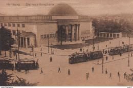 Hamburg - Die Neue Kunsthalle / Strassenbahn Tramway - Tram