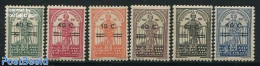 Portugal 1933 Pereira Overprints 6v, Unused (hinged), Religion - Religion - Ongebruikt