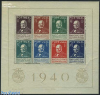 Portugal 1940 Stamp Centenary S/s, Unused (hinged), 100 Years Stamps - Sir Rowland Hill - Nuevos