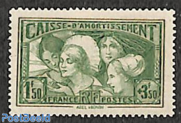 France 1931 National Cash 1v, Mint NH, Various - Costumes - Nuovi