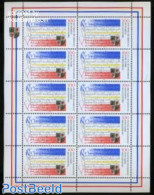 Germany, Federal Republic 1995 1000 Years Mecklenburg M/s, Mint NH, History - Coat Of Arms - History - Unused Stamps