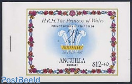 Anguilla 1984 Birth Of Henry Booklet, Mint NH, History - Kings & Queens (Royalty) - Stamp Booklets - Königshäuser, Adel