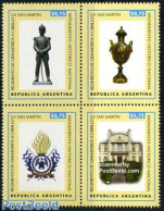 Argentina 1998 General San Martin 4v [+], Mint NH, History - Various - Coat Of Arms - Uniforms - Unused Stamps