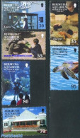 Bermuda 2001 Aquarium 6v, Mint NH, Nature - Sport - Turtles - Diving - Art - Museums - Tauchen