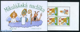 Czech Republic 2002 Saint Nicolas Booklet, Mint NH, Religion - Saint Nicholas - Stamp Booklets - Sonstige & Ohne Zuordnung