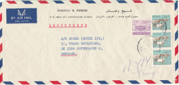 Sudan Registered Air Mail Cover Sent To Denmark - Sudan (1954-...)