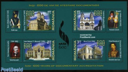 Romania 2008 Iasi 4v M/s, Mint NH, Art - Architecture - Unused Stamps