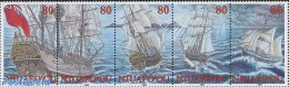 Niuafo'ou 1994 Sailing Ships 5v [::::], Mint NH, Transport - Ships And Boats - Ships