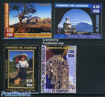 Ecuador 2006 Otavalo City 4v, Mint NH, Nature - Various - Trees & Forests - Costumes - Tourism - Rotary Club