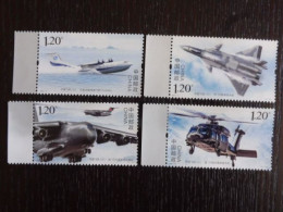 CHINA - CHINE / AVIATION 2021 SET OF 4 - MNH** - Aerei