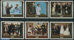 Manama 1971 Hirohito Europa Visit 6v, Mint NH, History - Kings & Queens (Royalty) - Koniklijke Families