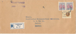 Sudan Registered Cover Sent To Denmark - Soedan (1954-...)