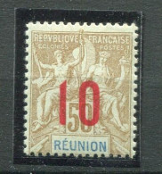 26450 Réunion N°78* 10 S. 50c. Type Groupe 1912  TB - Ongebruikt