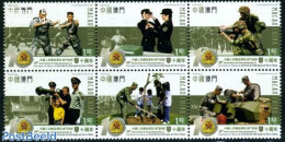 Macao 2009 10 Years Army Of Liberty 6v [++], Mint NH, History - Various - Militarism - Uniforms - Art - Castles & Fort.. - Ongebruikt