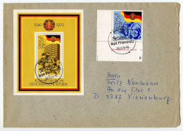 Germany, East 1979 Cover; Premnitz To Vienenburg; DDR 30th Anniversary 10pf. Stamp & 1m. Souvenir Sheet - Cartas & Documentos