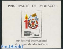 Monaco 1984 Circus Festival S/s, Mint NH, Performance Art - Circus - Nuevos