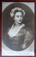 Cpa Art Tableau - W. Hogarth " Miss Fenton As Polly Peachum " - Pub Horsine Suc De Viande De Cheval - Obl. Mechelen 1913 - Malerei & Gemälde