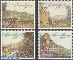 Luxemburg 1990 Vienna Congress 4v, Mint NH, History - Nature - Various - Militarism - Dogs - Horses - Water, Dams & Fa.. - Nuovi