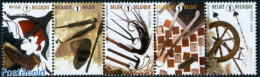 Belgium 2010 Endangered Professions 5v [::::], Mint NH, Various - Textiles - Nuovi