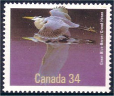 Canada Great Blue Heron Bleu MNH ** Neuf SC (C10-95a) - Neufs