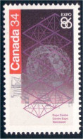 Canada Expo 86 Vancouver MNH ** Neuf SC (C10-92c) - Otras Exposiciónes Internacionales