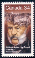 Canada Philippe Aubert De Gaspe MNH ** Neuf SC (C10-90a) - Unused Stamps