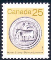 Canada Vache Etampe A Beurre Cow Butter Stamp MNH ** Neuf SC (C10-80e) - Food