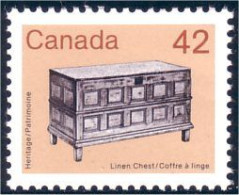 Canada Meuble Vetements Linen Chest MNH ** Neuf SC (C10-81a) - Unused Stamps