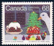 Canada Noel 1985 Christmas Dove Colombe MNH ** Neuf SC (C10-69c) - Palomas, Tórtolas