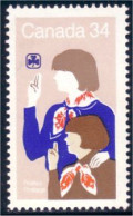 Canada Girl Guide Brownie Jeannette MNH ** Neuf SC (C10-62b) - Andere & Zonder Classificatie