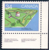 Canada Fort Frederick MNH ** Neuf SC (C10-59c) - Other & Unclassified