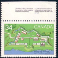 Canada Fort York MNH ** Neuf SC (C10-52a) - Unused Stamps
