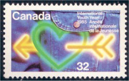 Canada IYY Annee Jeunesse Intern Youth Year MNH ** Neuf SC (C10-45c) - Andere & Zonder Classificatie