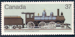 Canada Locomotive Train Railway Zug GT Class E3 Vert Green MNH ** Neuf SC (C10-38a) - Unused Stamps