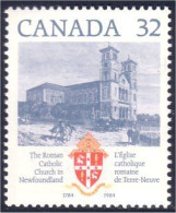 Canada Basilique Eglise Church Basilica St. John's MNH ** Neuf SC (C10-29a) - Unused Stamps