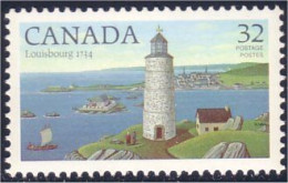 Canada Phare Louisbourg Lighthouse MNH ** Neuf SC (C10-32a) - Unused Stamps