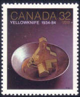 Canada Mine D'or Yellowknife Gold Mine MNH ** Neuf SC (C10-09b) - Minéraux