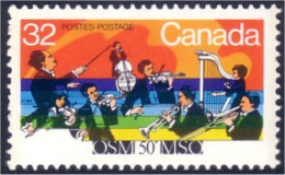 Canada Orchestre Symphonique Montreal MNH ** Neuf SC (C10-10a) - Unused Stamps
