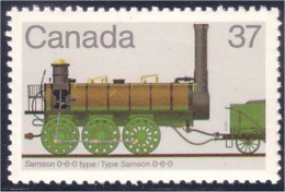 Canada Locomotive Train Railway Zug Samson 0-6-0 MNH ** Neuf SC (C10-01a) - Unused Stamps