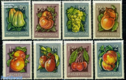 Hungary 1954 Agrarical Exposition 8v, Unused (hinged), Nature - Fruit - Wine & Winery - Unused Stamps