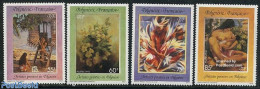 French Polynesia 1992 Paintings 4v, Mint NH, Art - Modern Art (1850-present) - Paintings - Neufs