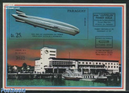 Paraguay 1981 Graf Zeppelin S/s, Mint NH, Transport - Ships And Boats - Zeppelins - Ships