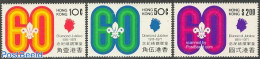 Hong Kong 1971 Scouting 3v, Mint NH, Sport - Scouting - Ungebraucht