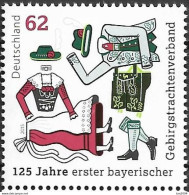 2015 Deutschland Mi. 3159**MNH  125 Jahre Erster Bayerischer Gebirgstrachtenverband „Gauverband I“, Traunstein - Ungebraucht