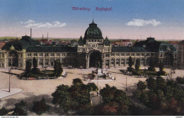 Nürnberg Hauptbahnhof Bahnhof 1916 - Gares - Sans Trains