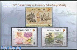 Singapore 2012 45th Anniversary Of Currency Interchangeability With Brunei S/s, Mint NH, Nature - Transport - Various .. - Ships