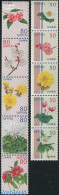 Japan 2012 Flowers 10v (2x [::::]), Mint NH, Nature - Flowers & Plants - Neufs