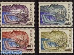 Monaco 1975 Precancels 4v, Mint NH, Sport - Sport (other And Mixed) - Swimming - Nuovi