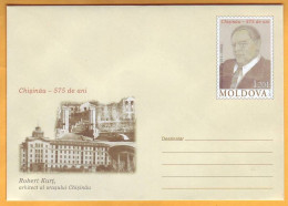 2011 Moldova Moldavie Moldau Mint   Architects Of Chisinau. Robert Kurtz, Hotel, Office Buildings. Cyclist. - Moldavia